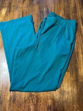 Green HH Works Scrub Pants